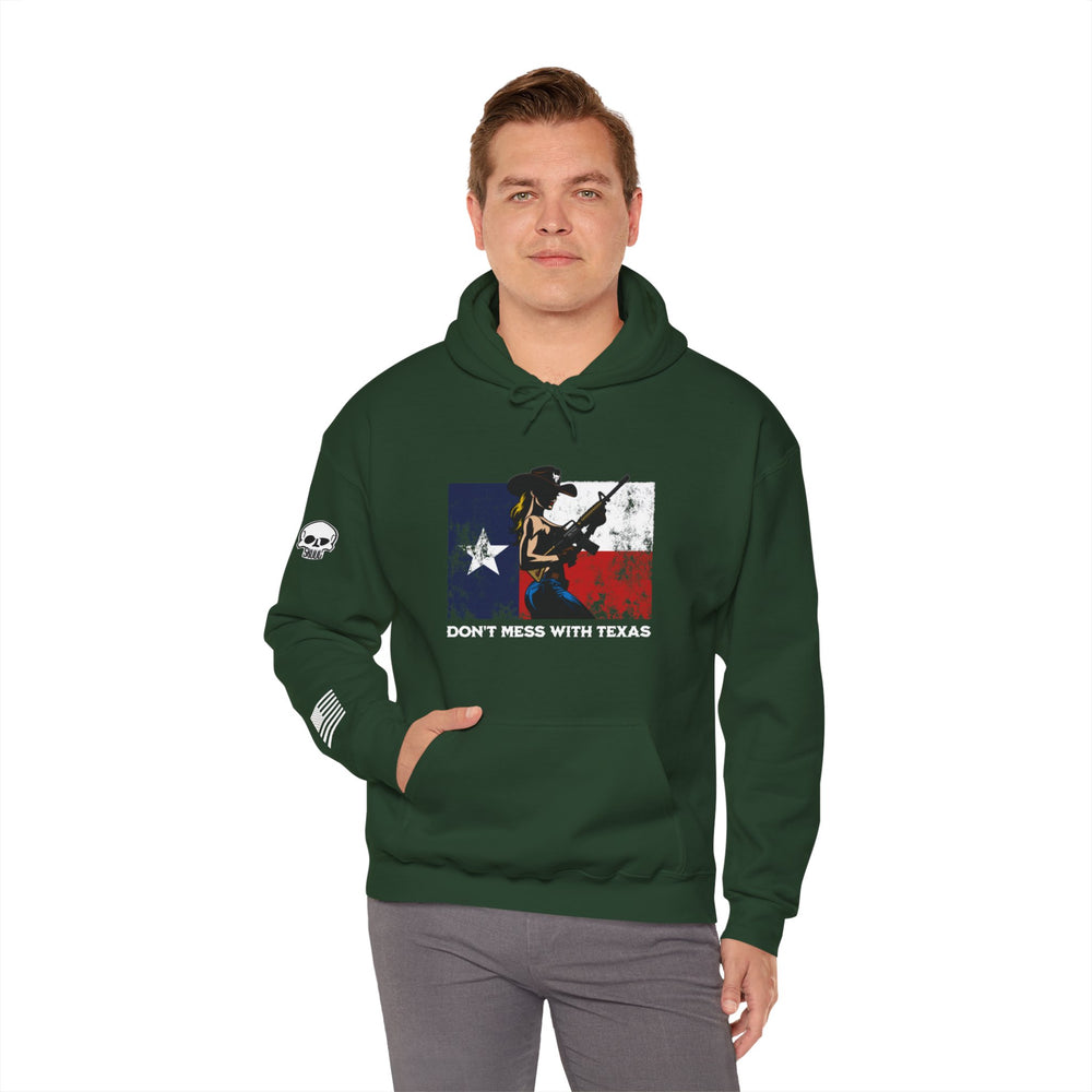 DON'T MESS WITH TEXAS COWGIRL HOODIE