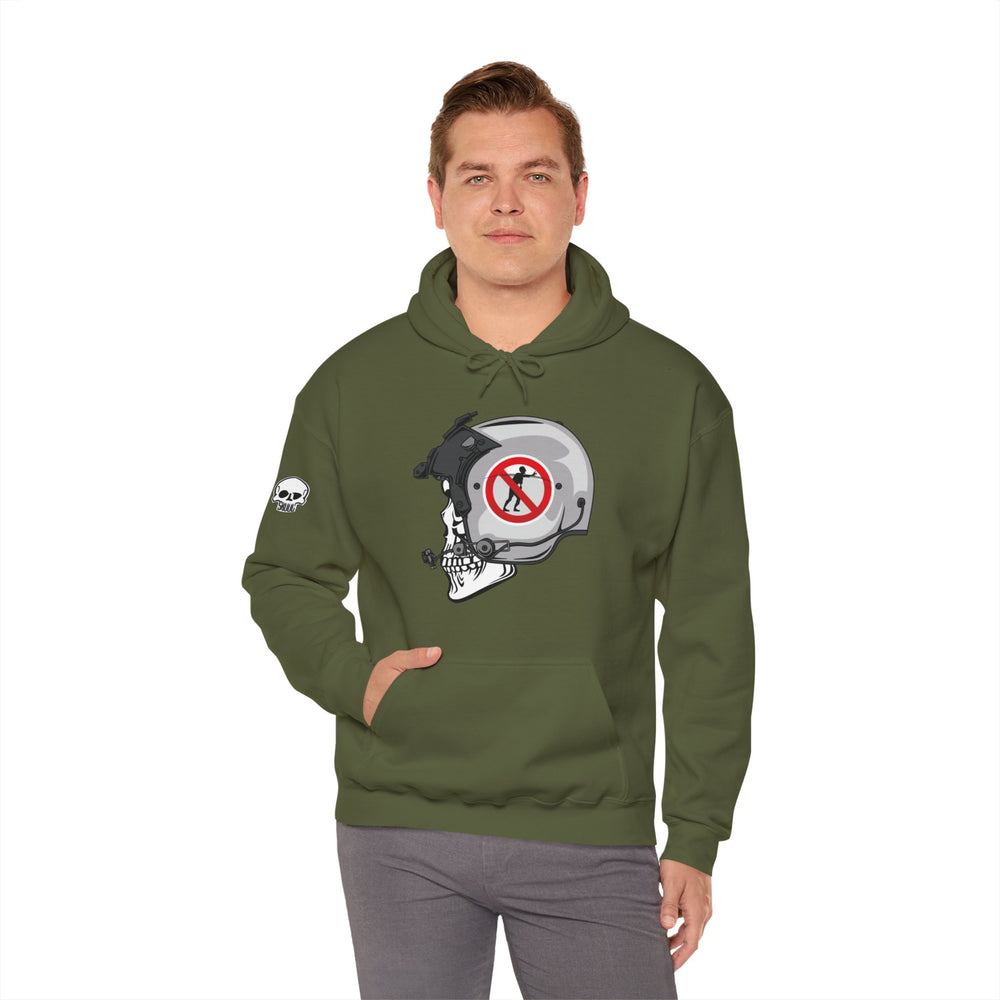 NO ZOMBIE RIDES HOODIE