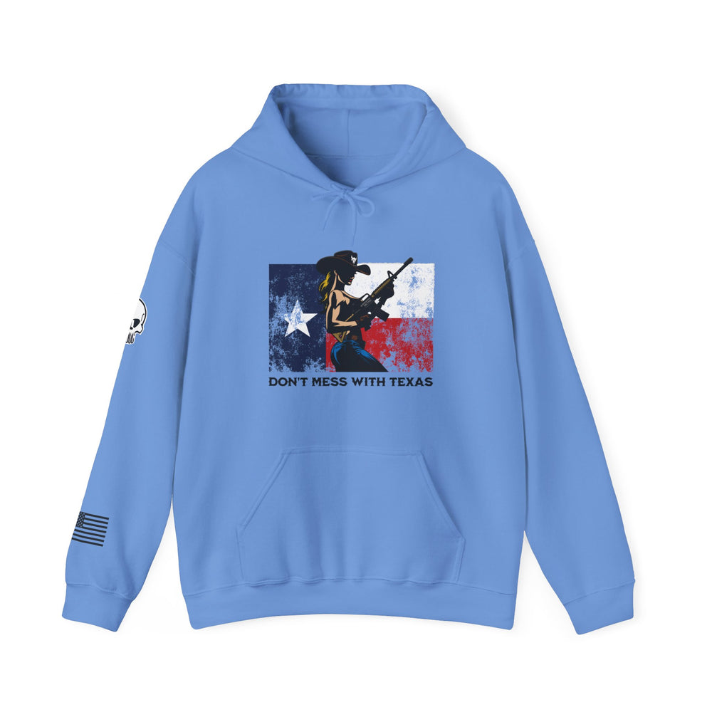 DON'T MESS WITH TEXAS COWGIRL HOODIE