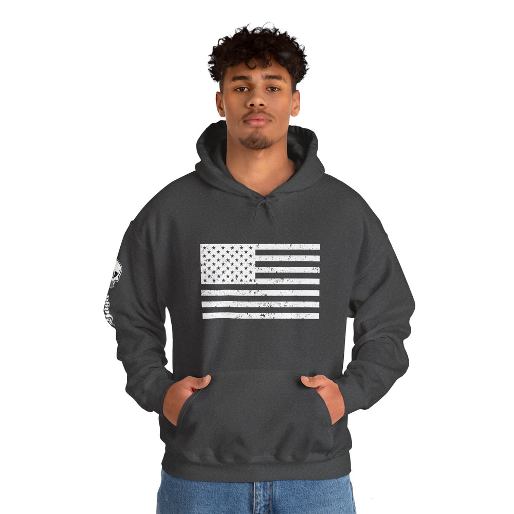 US GRUNGE FLAG HOODIE