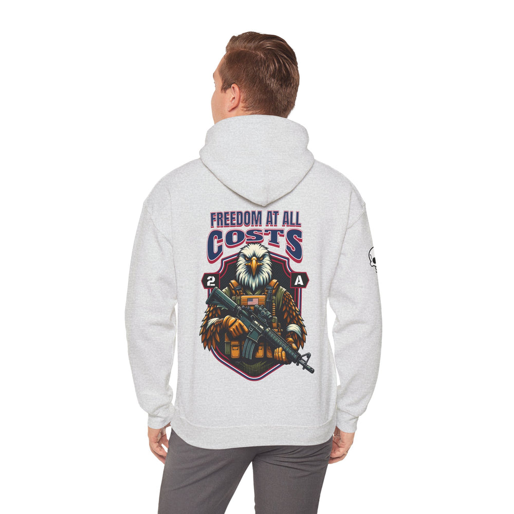 AMERICAN BALD EAGLE FREEDOM HOODIE