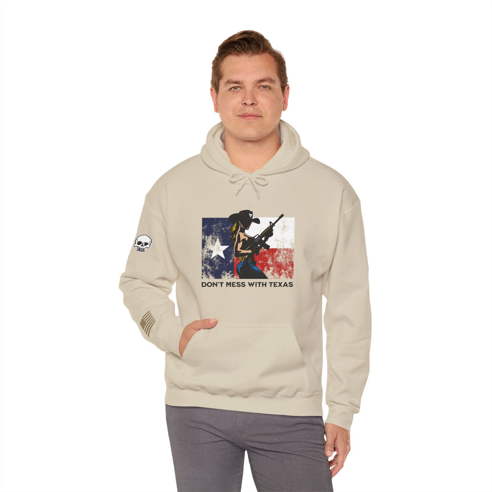 DON'T MESS WITH TEXAS COWGIRL HOODIE