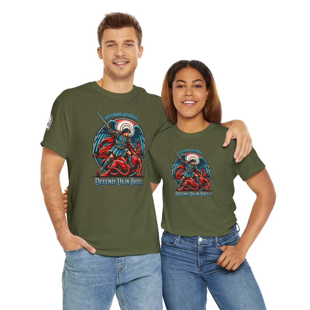 DEFEND US IN BATTLE T SHIRT