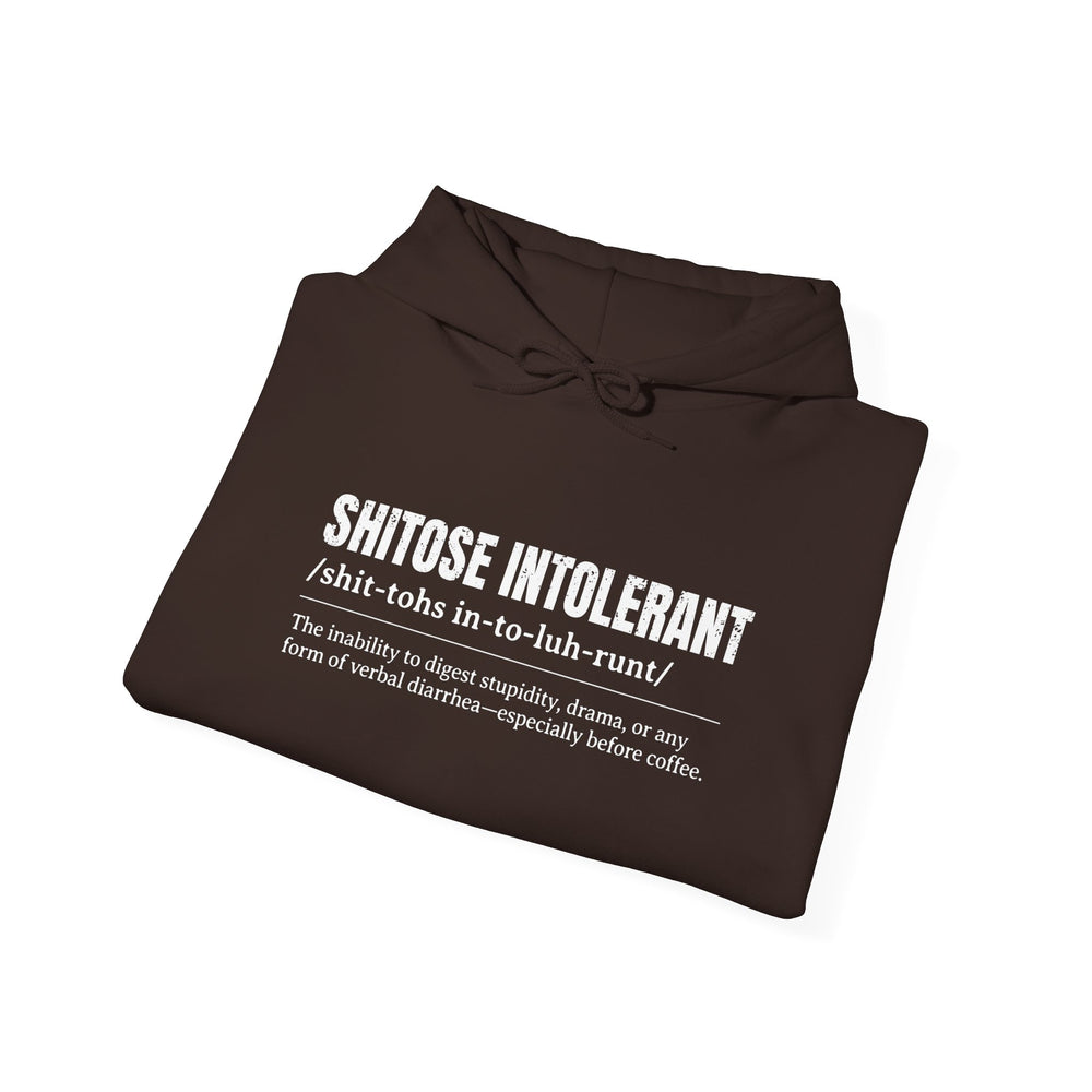SHITOSE INTOLERANT HOODIE
