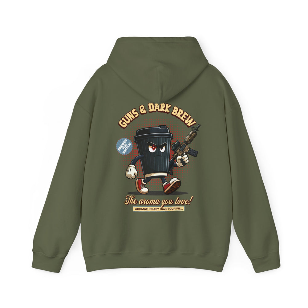 GUNS AND DARK BREW HOODIE