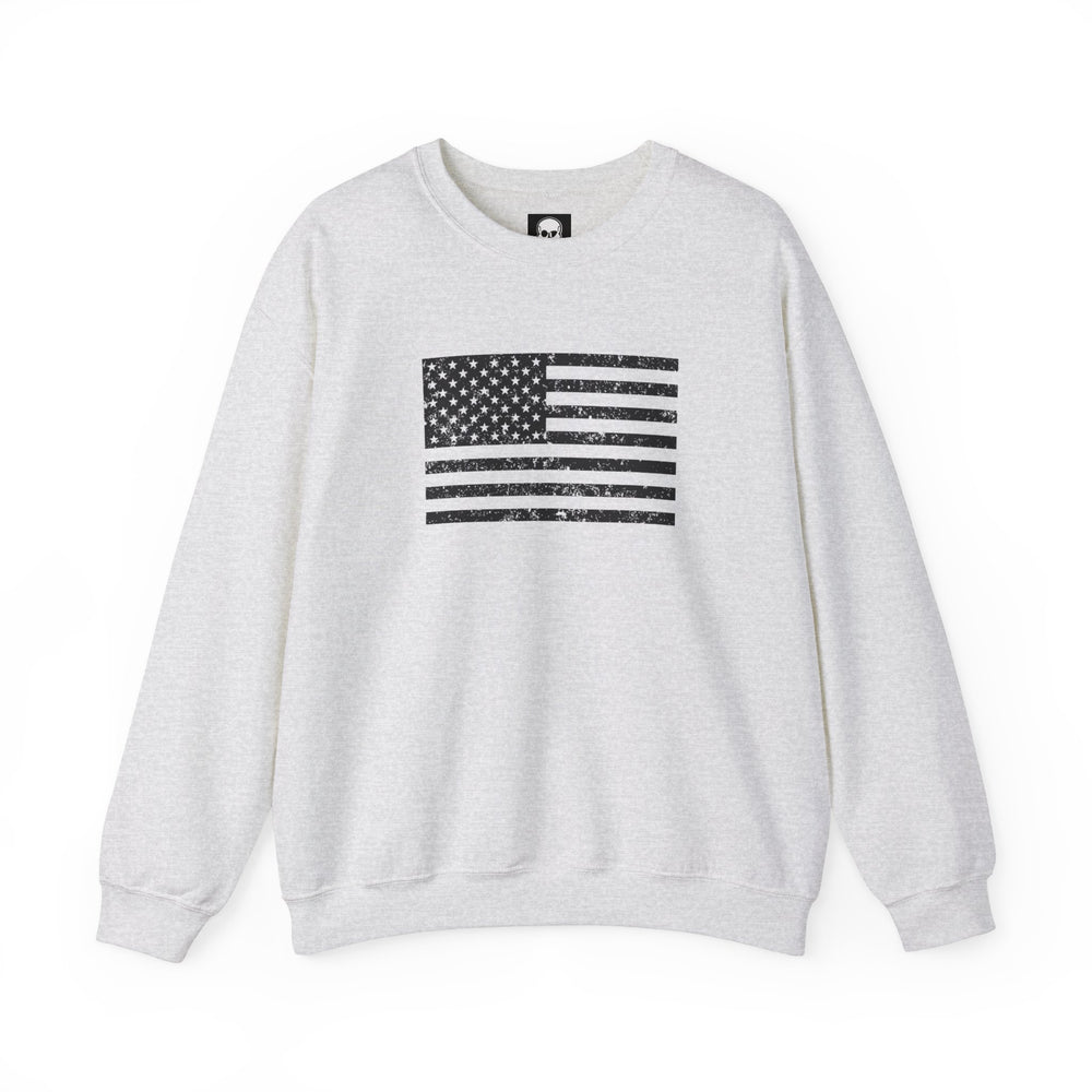 USA GRUNGE FLAG SWEATSHIRT