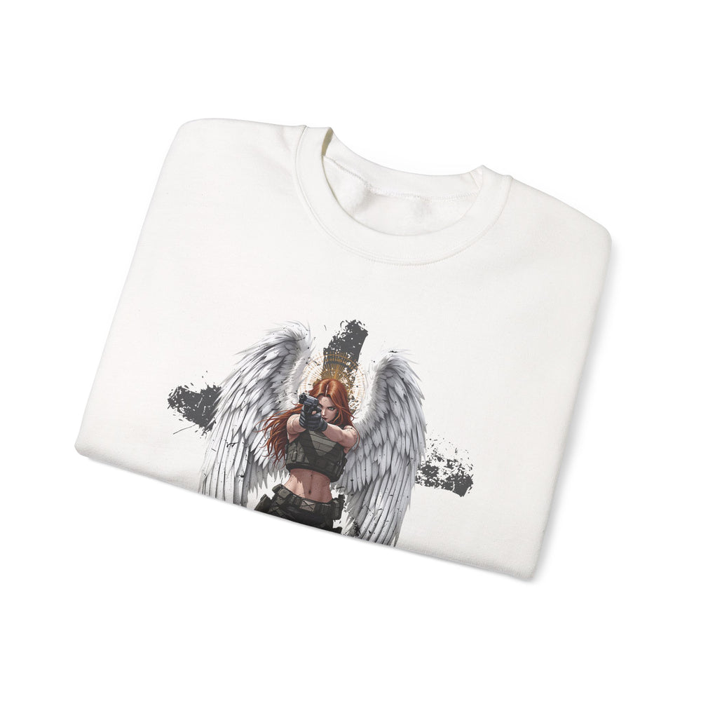 FEMALE ARCHANGEL 1 SAMUEL 17:47 SWEATSHIRT