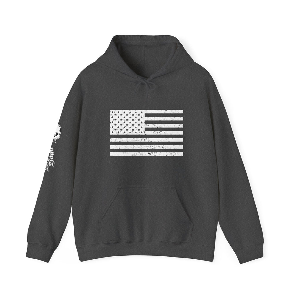 US GRUNGE FLAG HOODIE