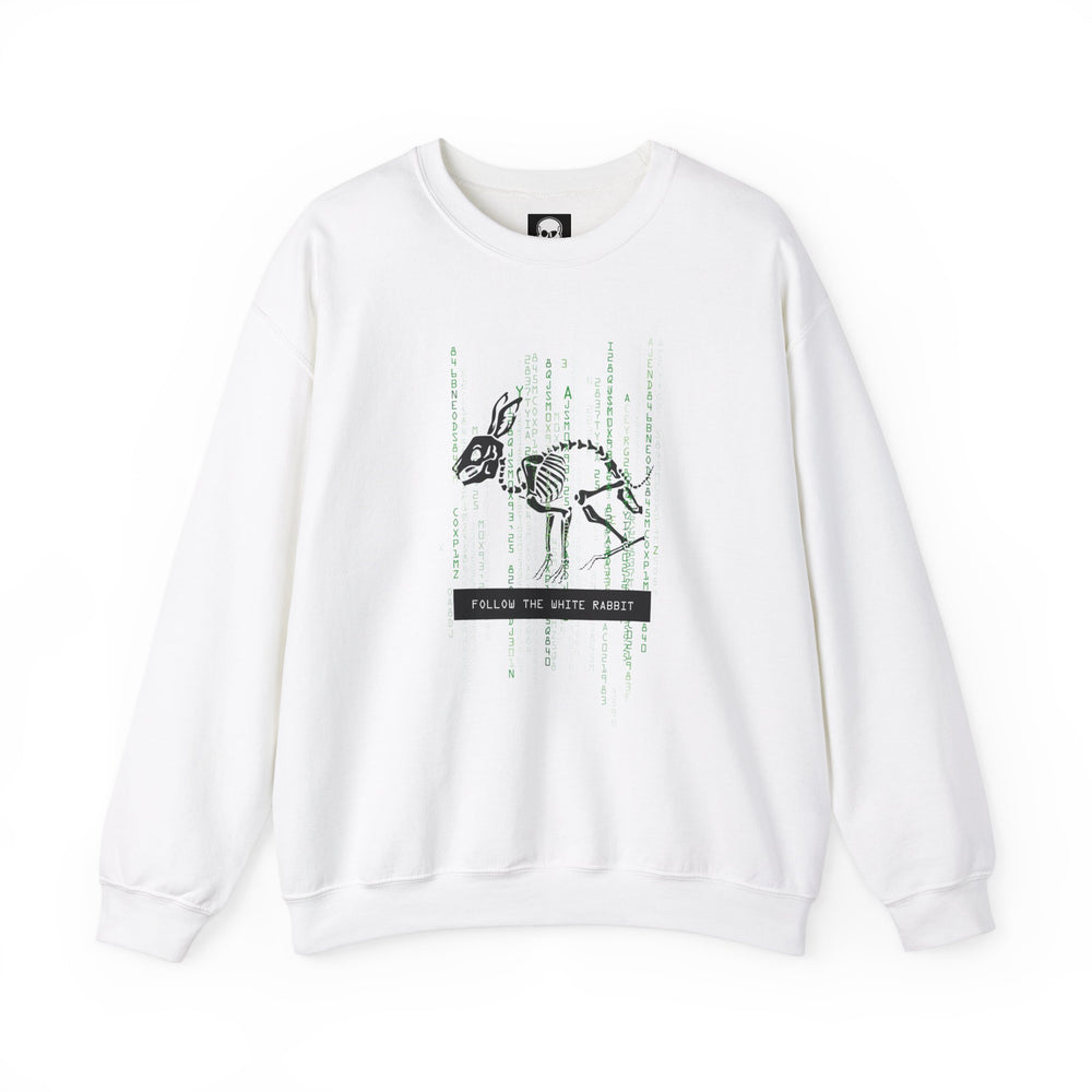 FOLLOW THE WHITE RABBIT SWEATSHIRT