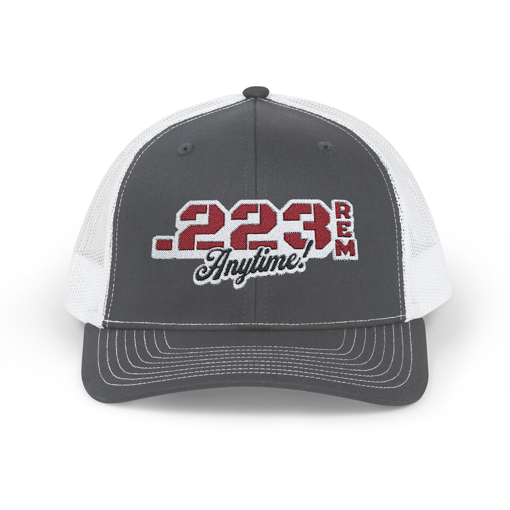 .223 REM ANYTIME TRUCKER HAT