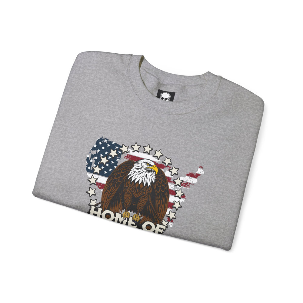 HOME OF THE BRAVE SWEATSHIRT