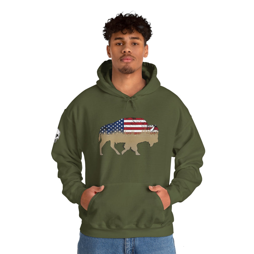 FREEDOM USA BISON HOODIE