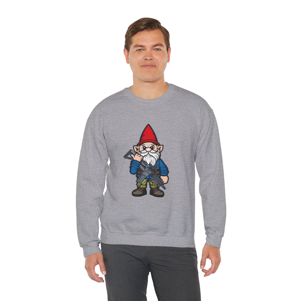 GRUMPY GARDEN GNOME SWEATSHIRT