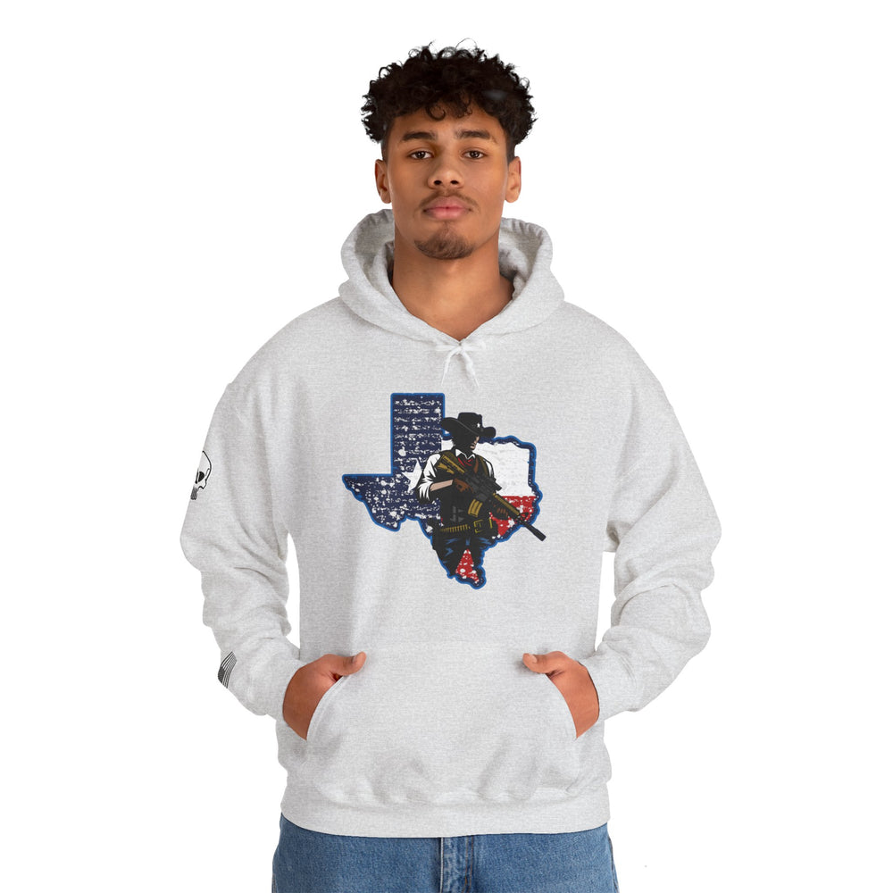 TEXAS STATE COWBOY HOODIE