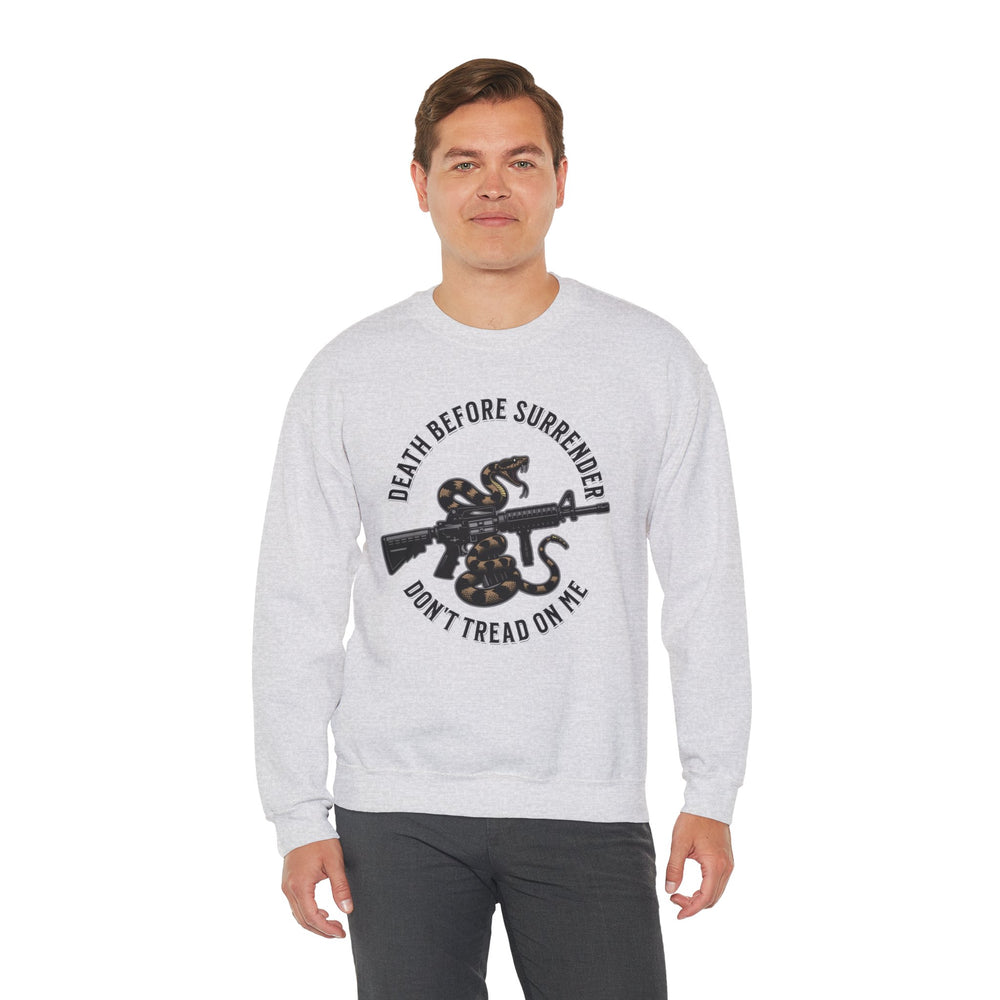 COLOR DEATH BEFORE SURRENDER SWEATSHIRT