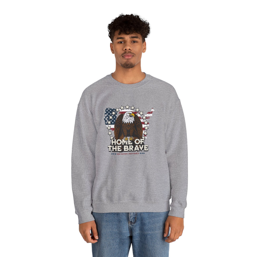 HOME OF THE BRAVE SWEATSHIRT