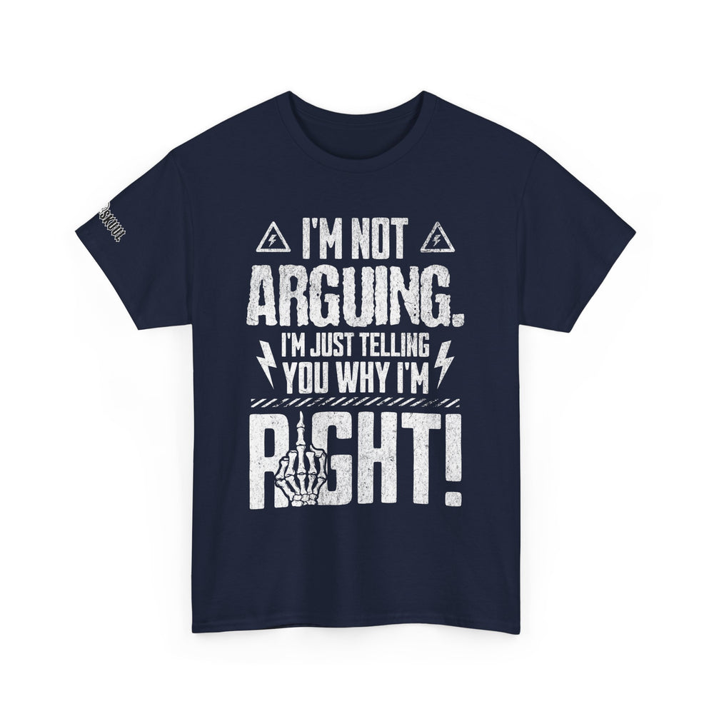 RIGHT BY DEFAULT T SHIRT