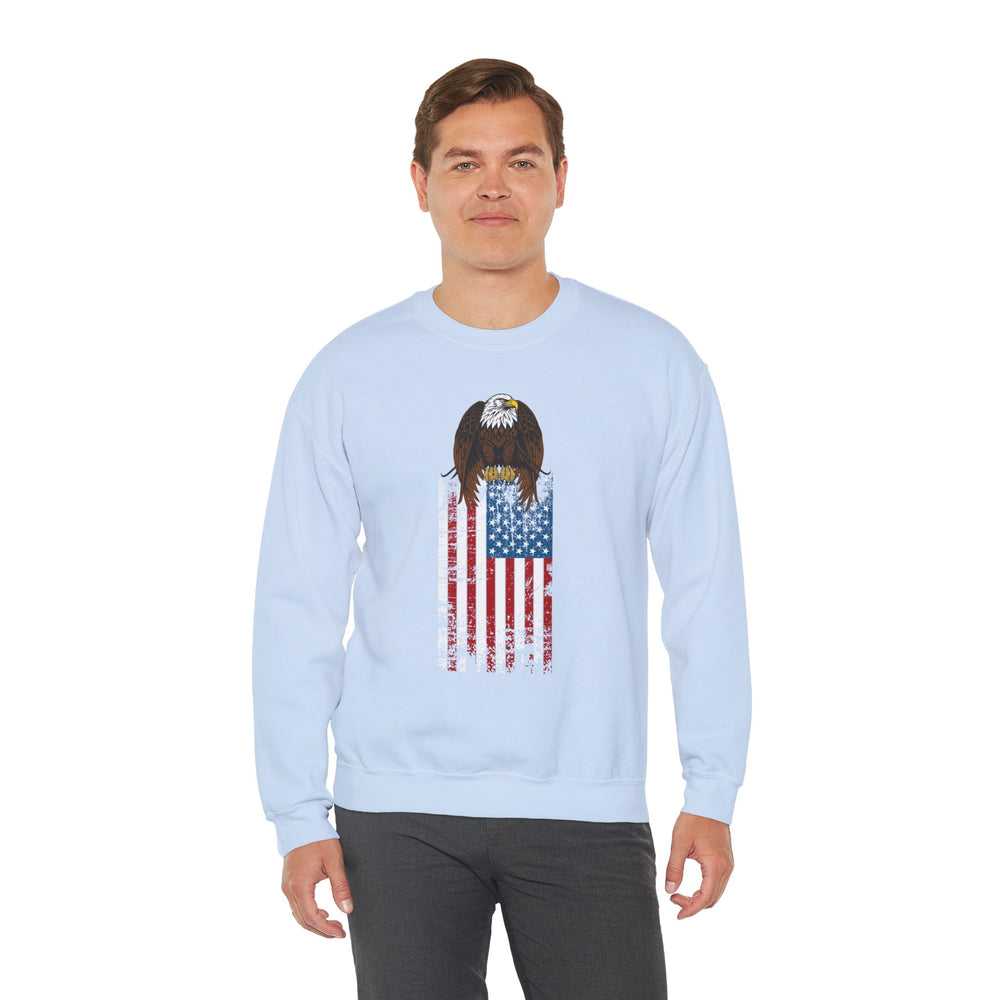 EAGLE USA FLAG SWEATSHIRT