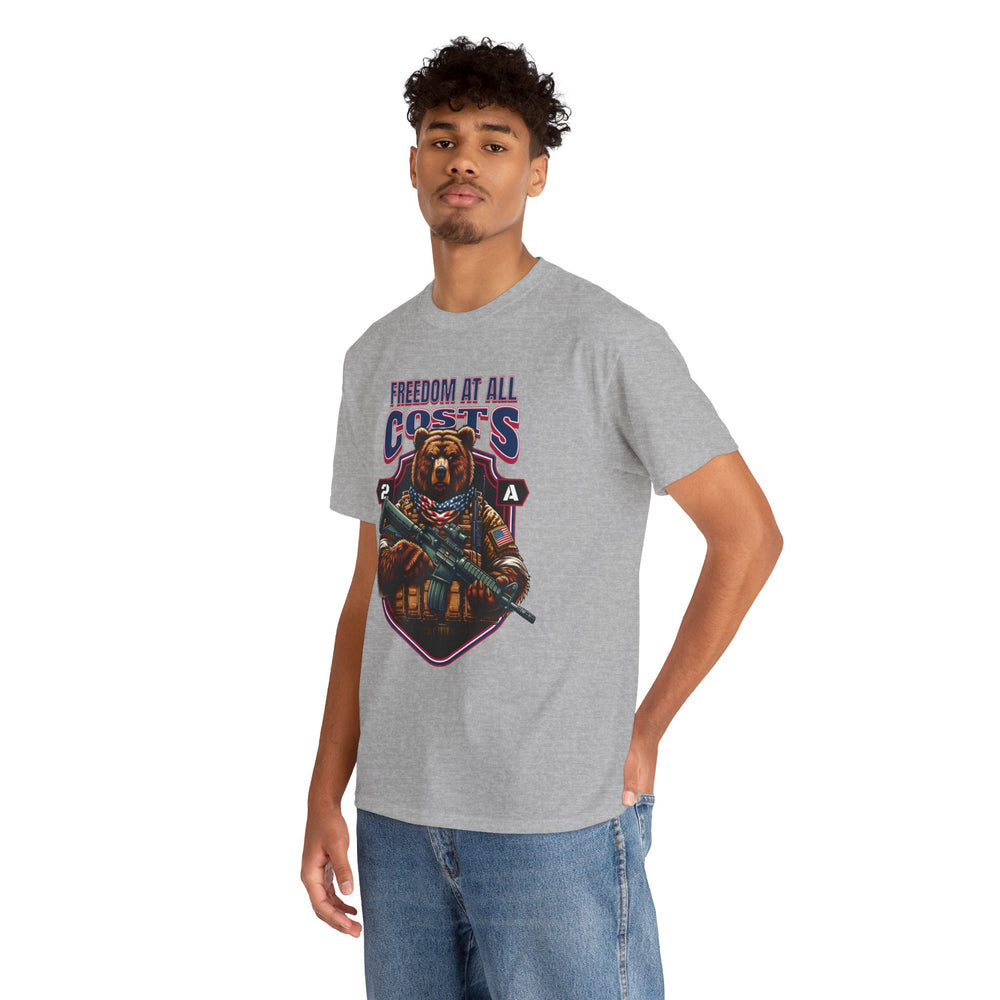 GRIZZLY BEAR FREEDOM T SHIRT