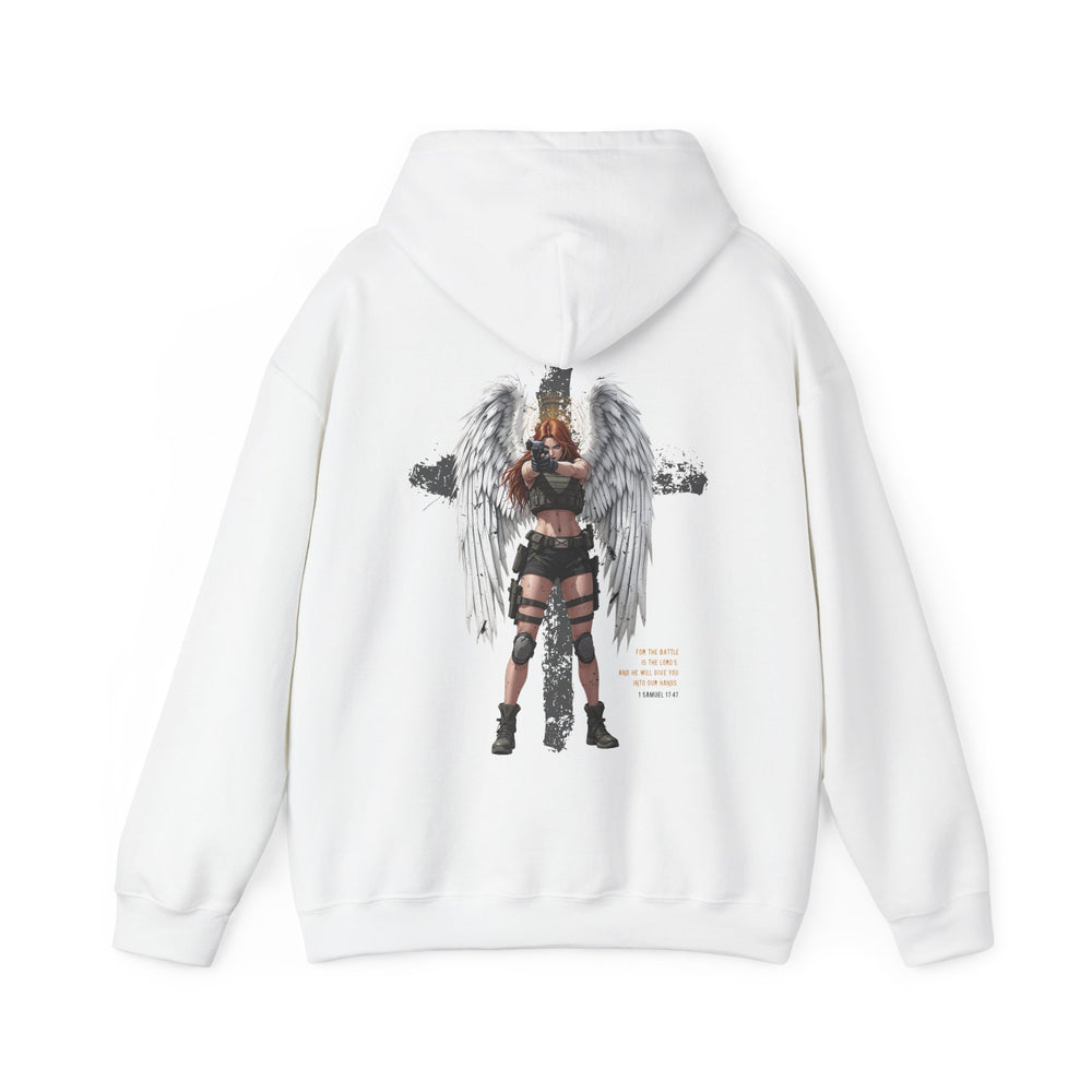 FEMALE ARCHANGEL 1 SAMUEL 17:47 HOODIE
