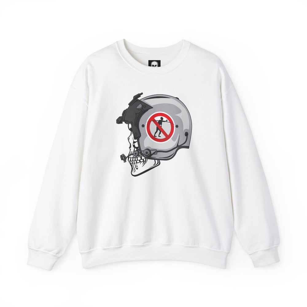 NO ZOMBIE RIDES SWEATSHIRT