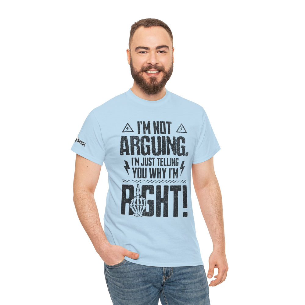 RIGHT BY DEFAULT T SHIRT