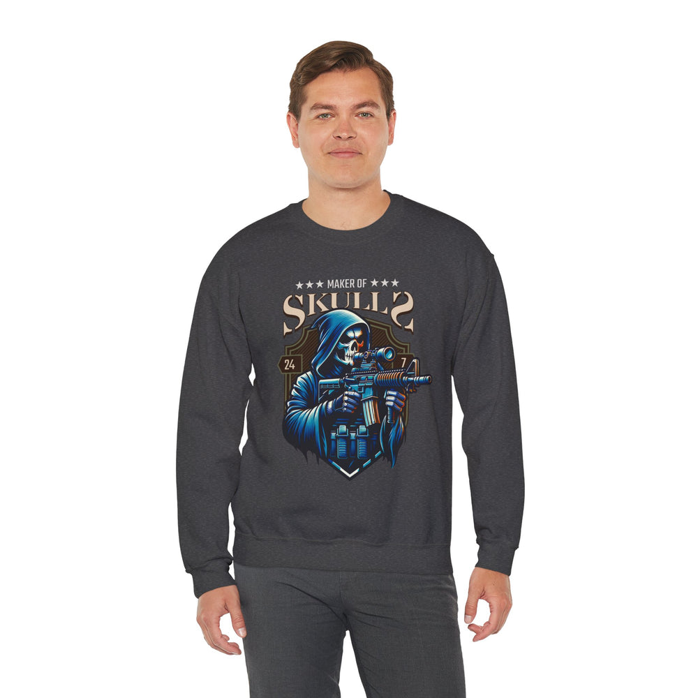 MAKER OF SKULLS SWEATSHIRT