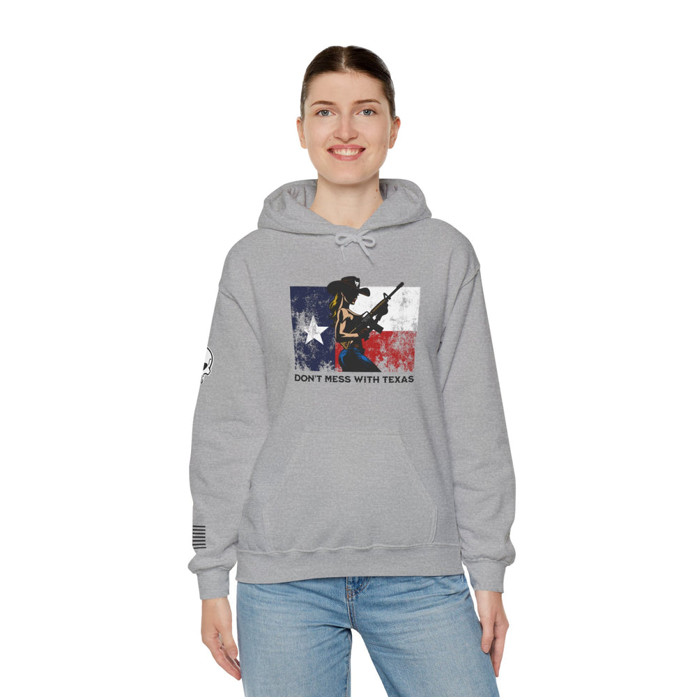 DON'T MESS WITH TEXAS COWGIRL HOODIE