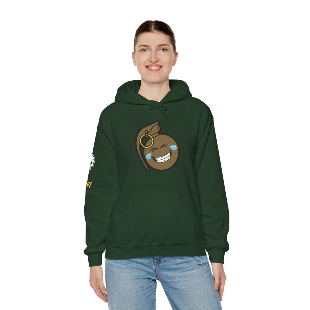 LAUGH BOMB HOODIE