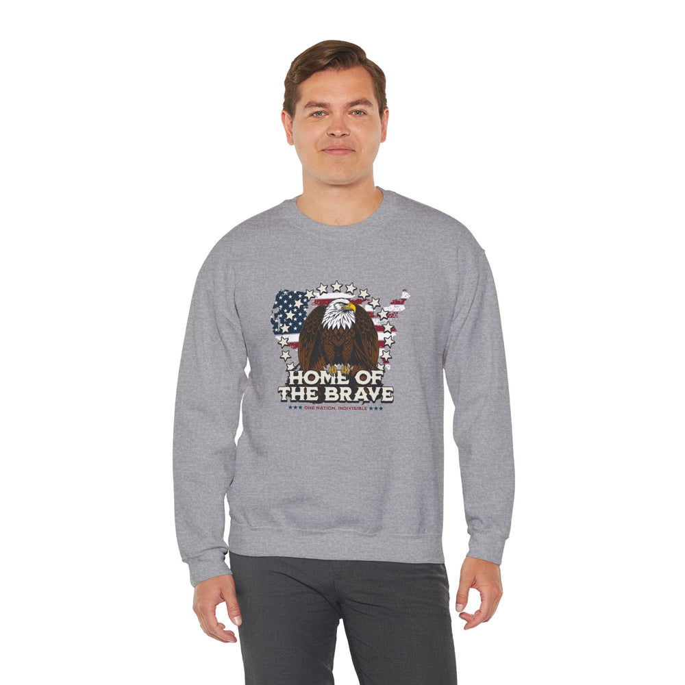 HOME OF THE BRAVE SWEATSHIRT