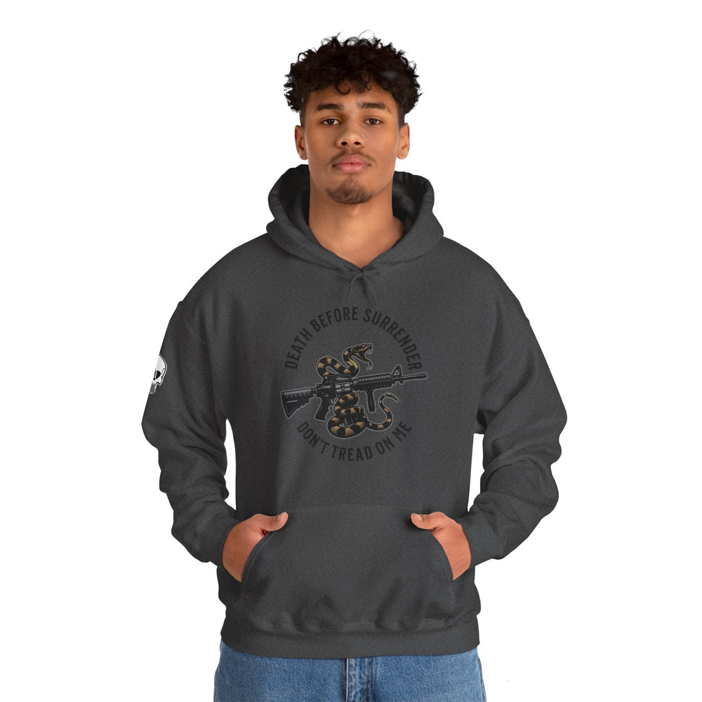 COLOR DEATH BEFORE SURRENDER HOODIE