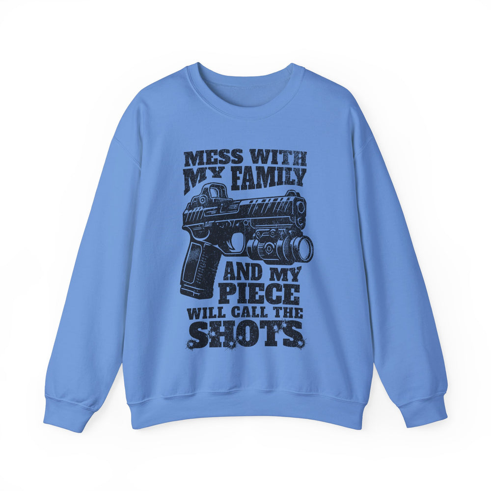 CALLING THE SHOTS SWEATSHIRT