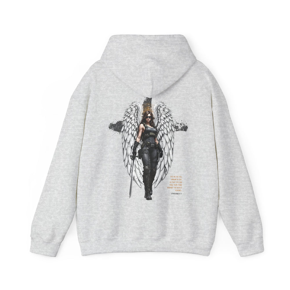 FEMALE ARCHANGEL EPHESIANS 6:11 HOODIE
