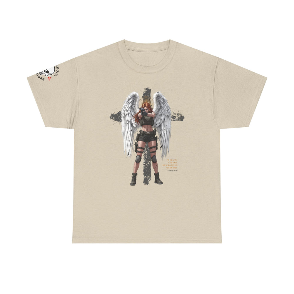 FEMALE ARCHANGEL 1 SAMUEL 17:47 T SHIRT