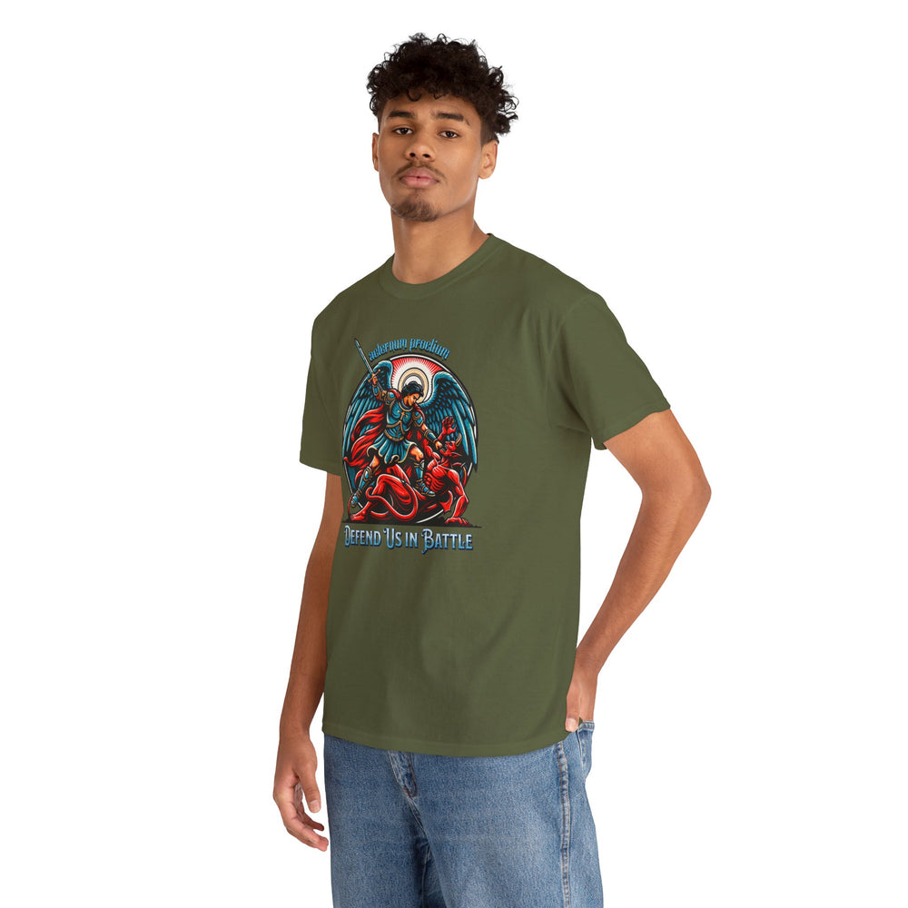 DEFEND US IN BATTLE T SHIRT