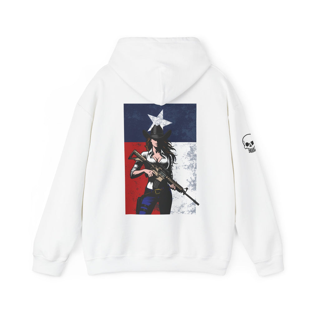 TEXAS COWGIRL DEFENDER HOODIE