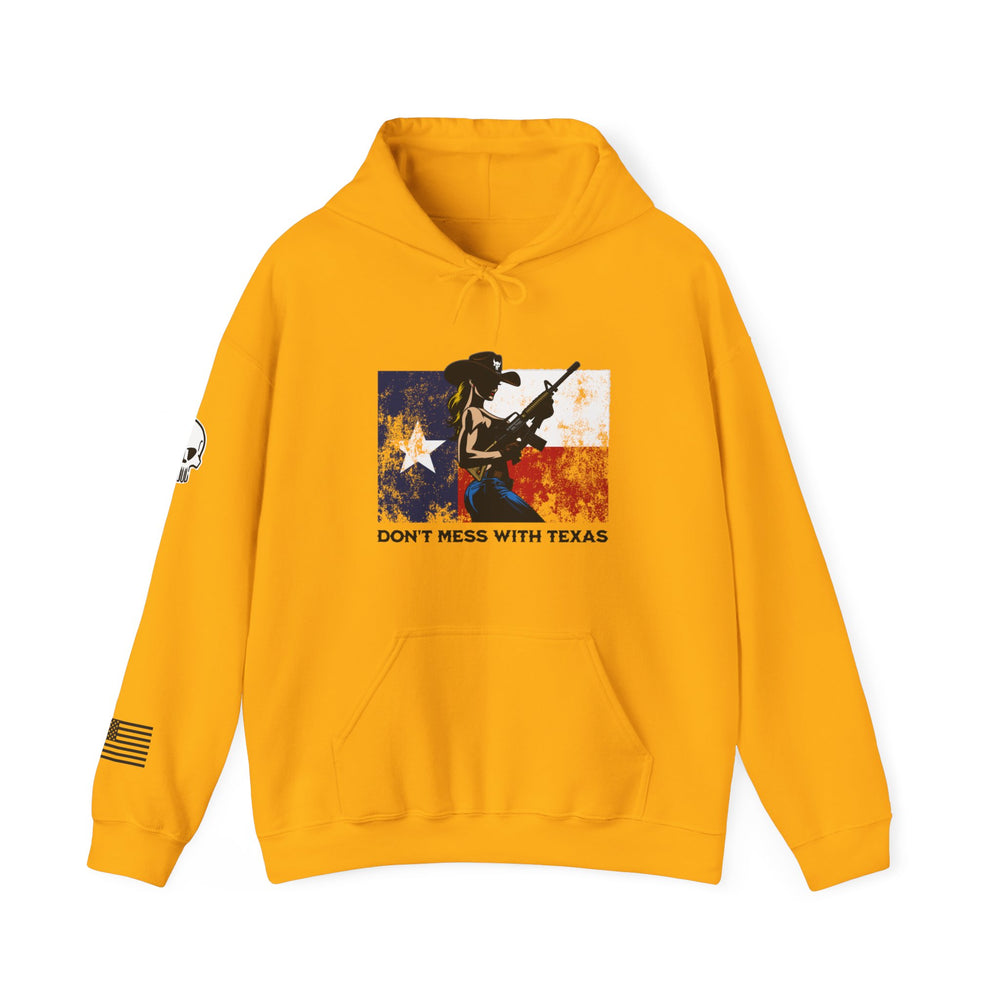 DON'T MESS WITH TEXAS COWGIRL HOODIE