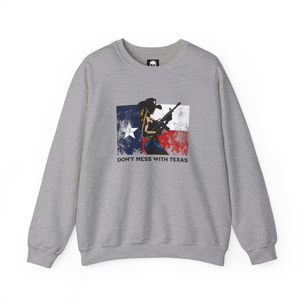 DON'T MESS WITH TEXAS COWGIRL SWEATSHIRT