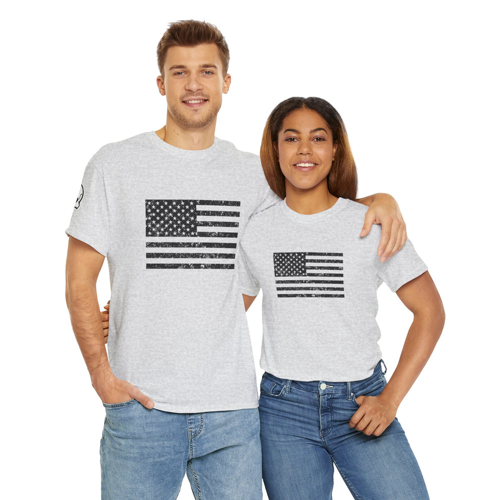 USA GRUNGE FLAG T SHIRT