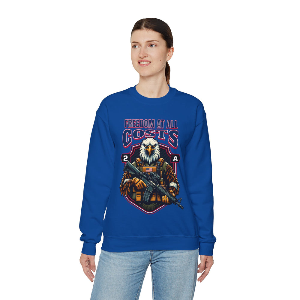 AMERICAN BALD EAGLE FREEDOM SWEATSHIRT