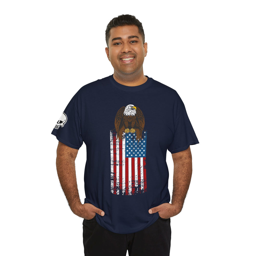 EAGLE USA FLAG T SHIRT