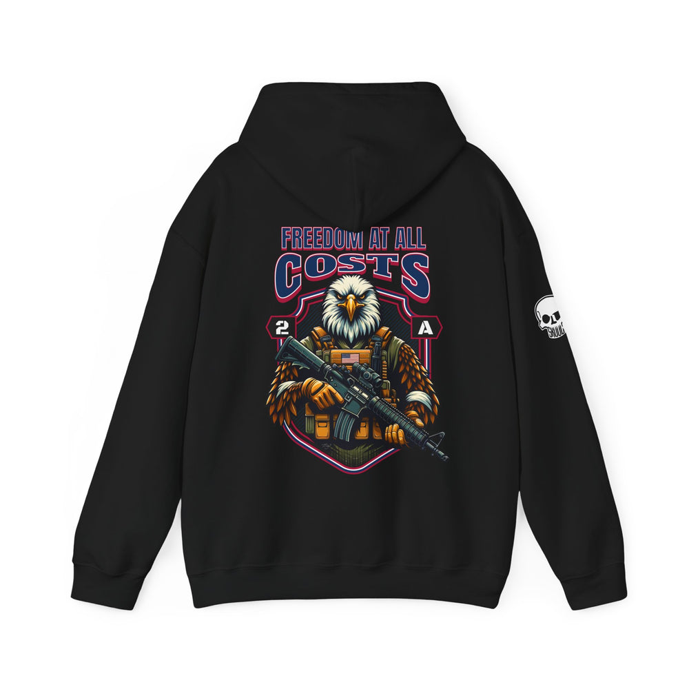 AMERICAN BALD EAGLE FREEDOM HOODIE