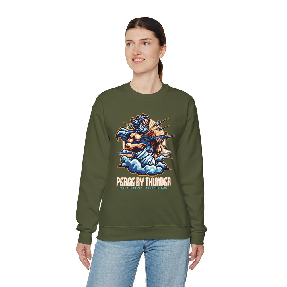 PEACE BY THUNDER SWEATSHIRT