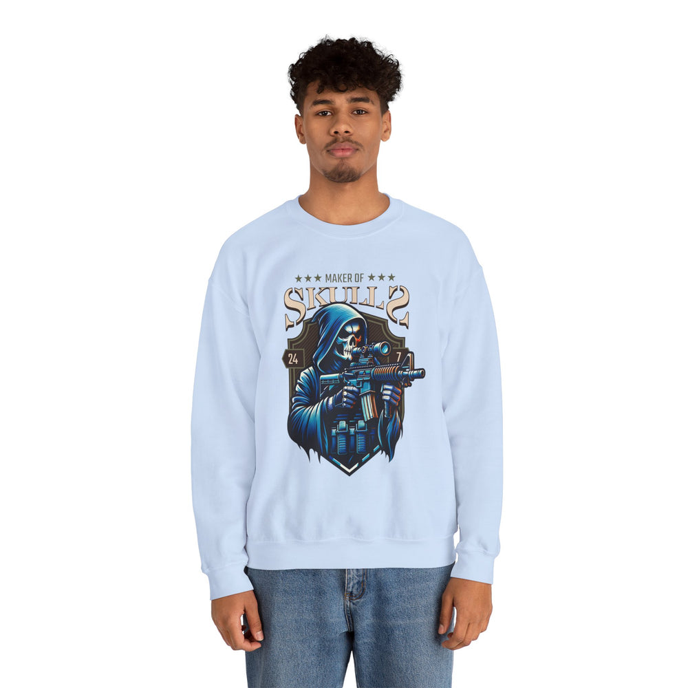 MAKER OF SKULLS SWEATSHIRT