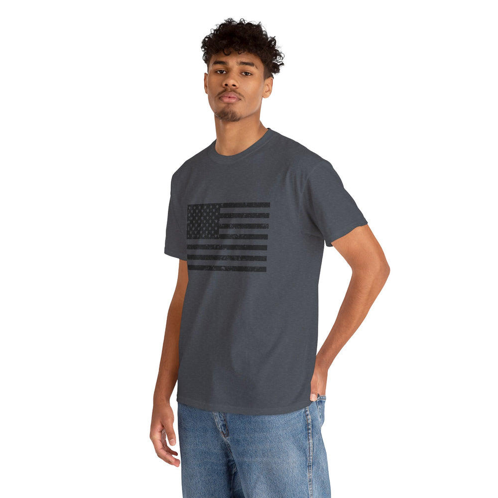 USA GRUNGE FLAG T SHIRT