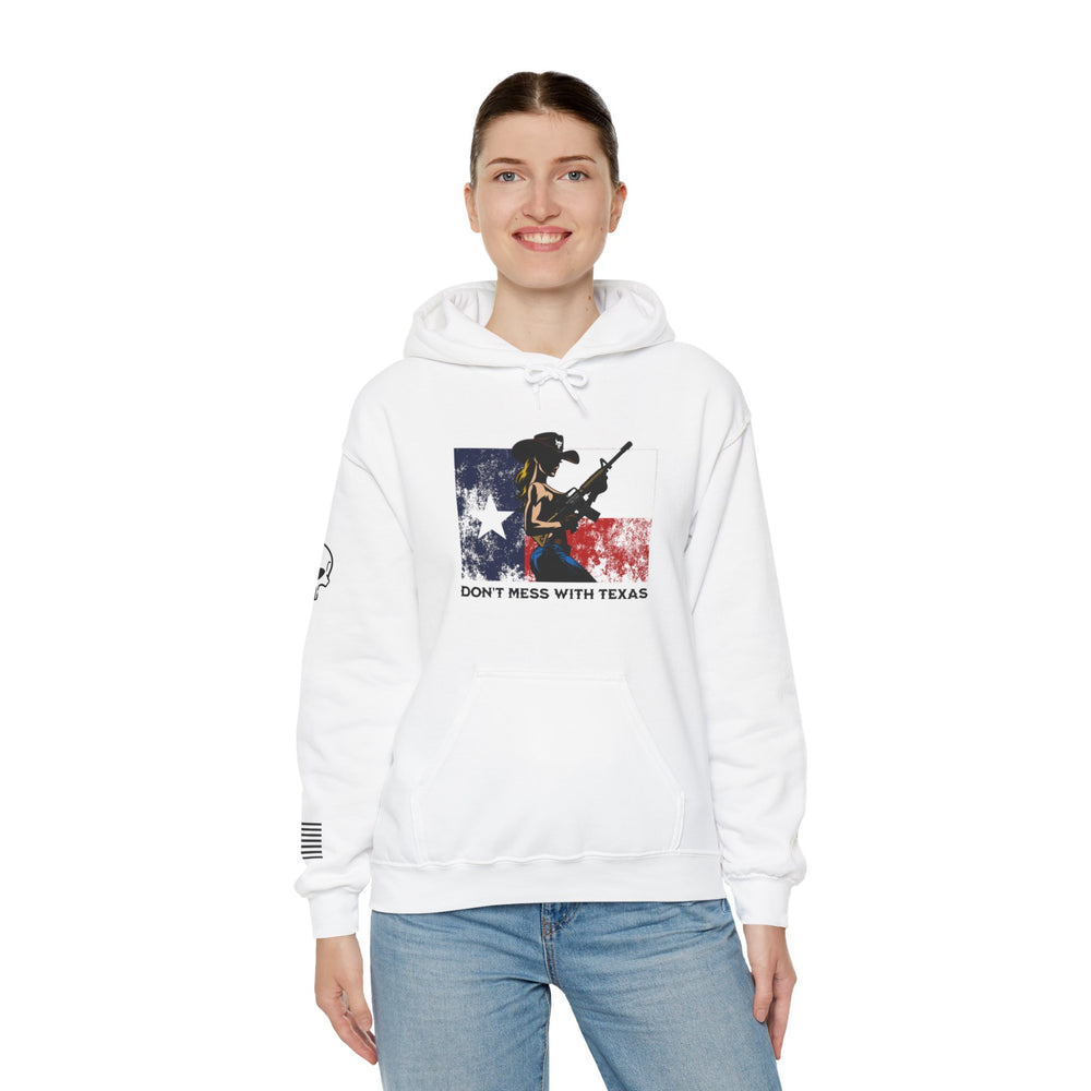 DON'T MESS WITH TEXAS COWGIRL HOODIE