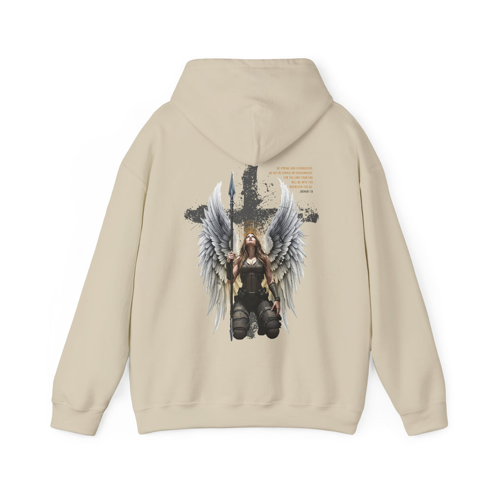 FEMALE ARCHANGEL JOSHUA 1:9 HOODIE