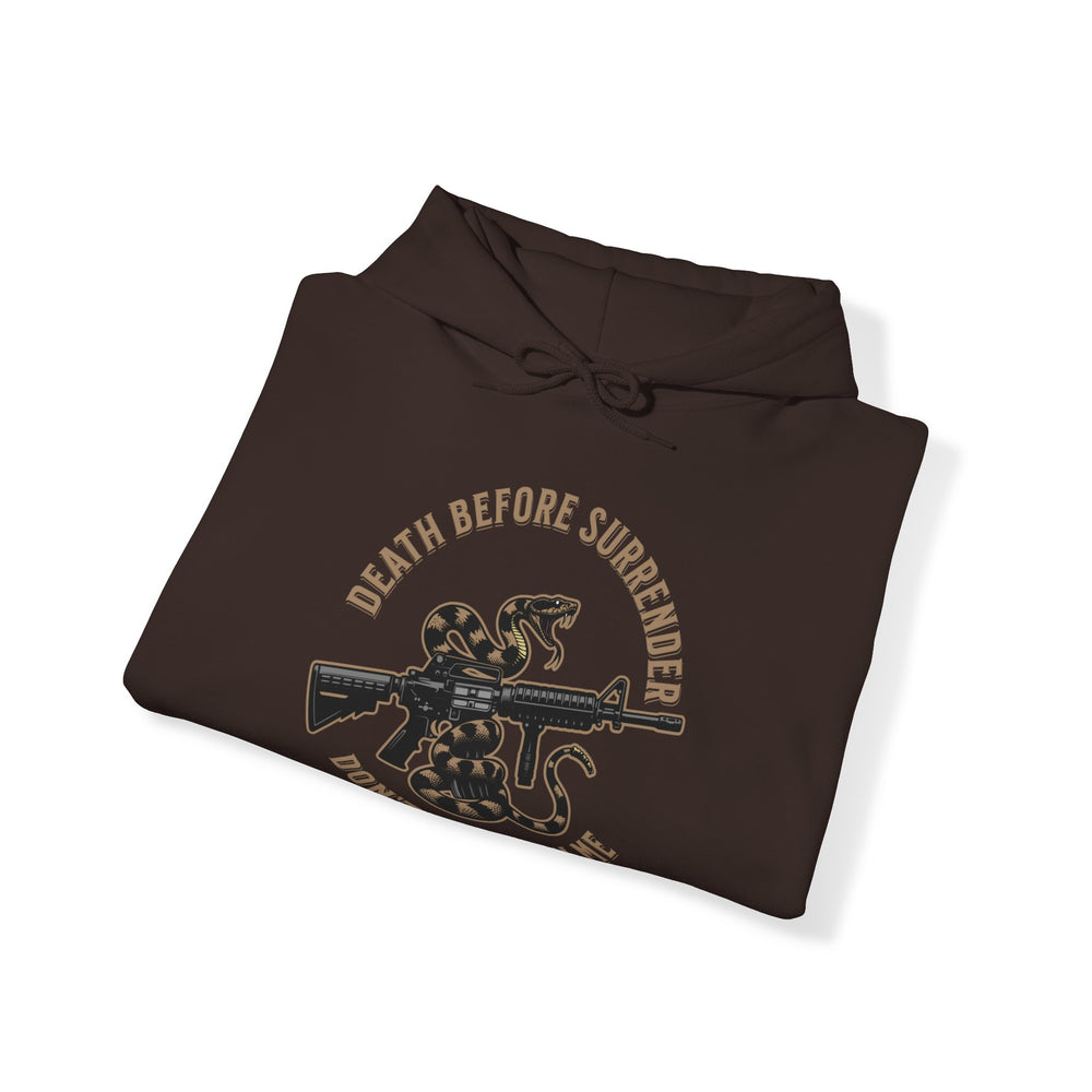 COLOR DEATH BEFORE SURRENDER HOODIE