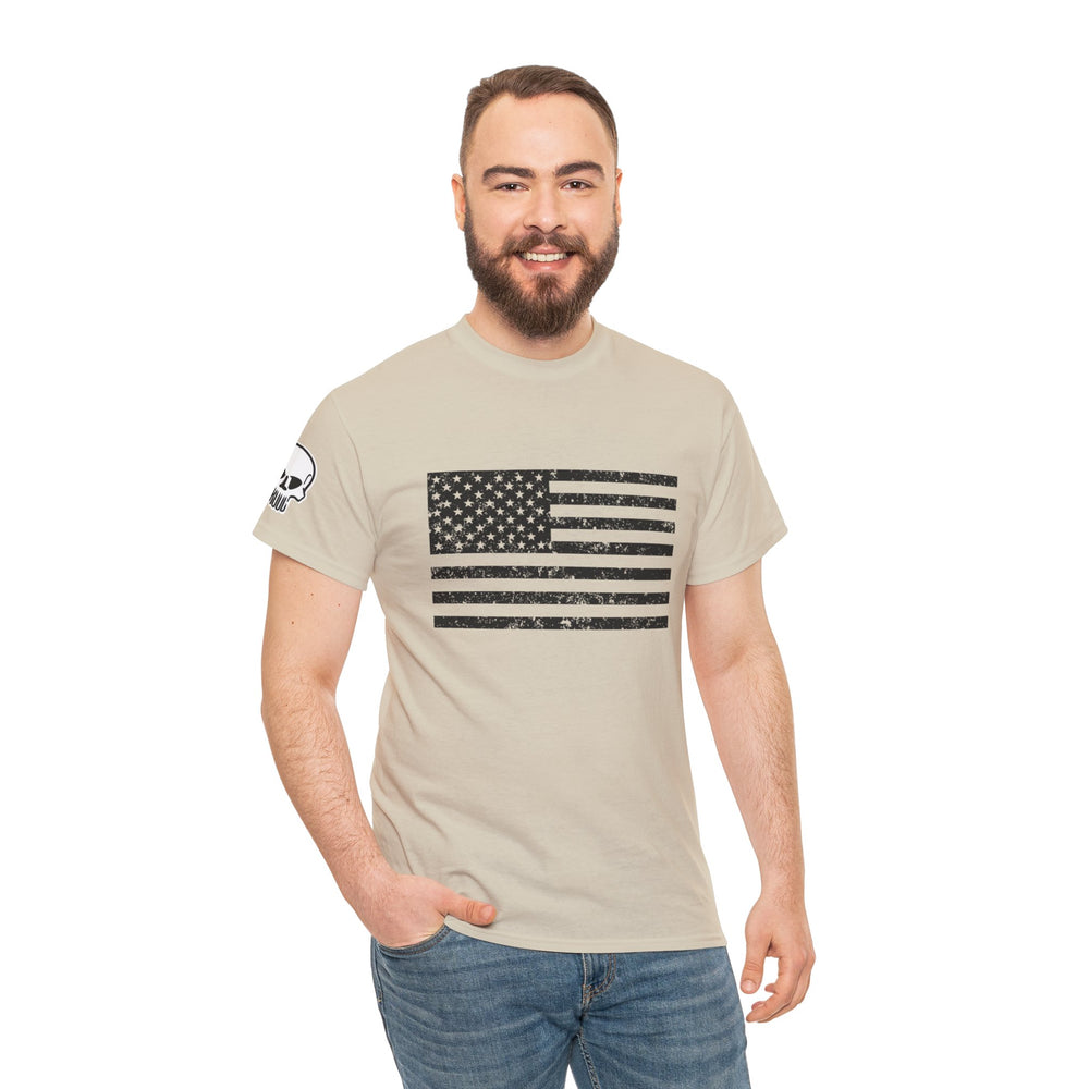 USA GRUNGE FLAG T SHIRT