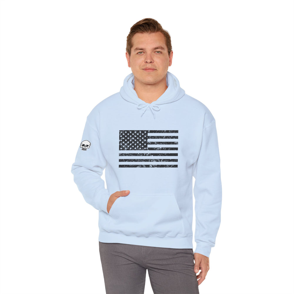 US GRUNGE FLAG HOODIE